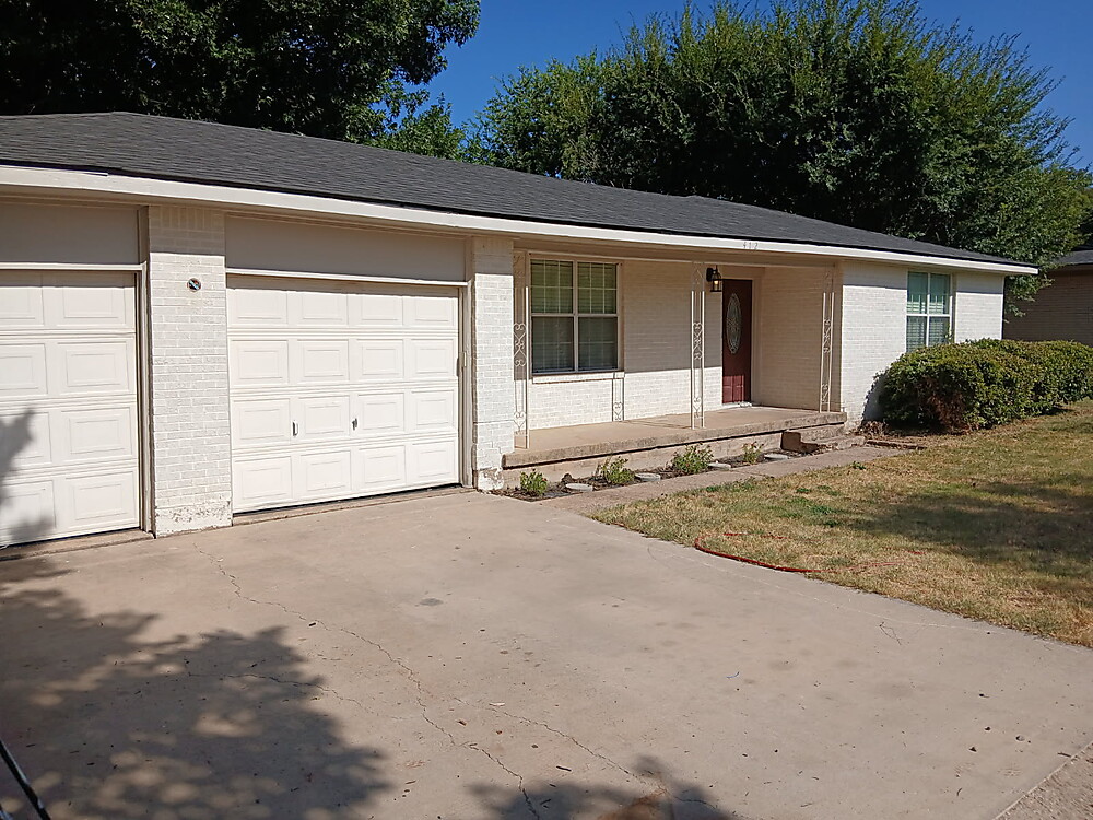 After - completed exterior remodel